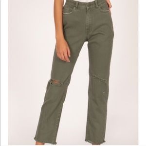 Amuse Society Olive Jeans